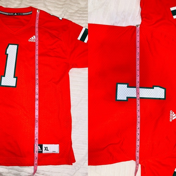 Adidas NCAA Premier University of Miami Hurricane - Picture 16 of 16